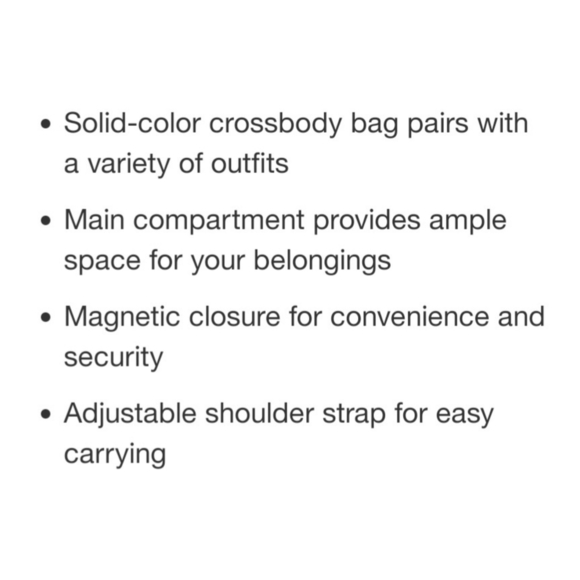 NEW A New Day Tubular Crossbody Bag - Picture 11 of 12